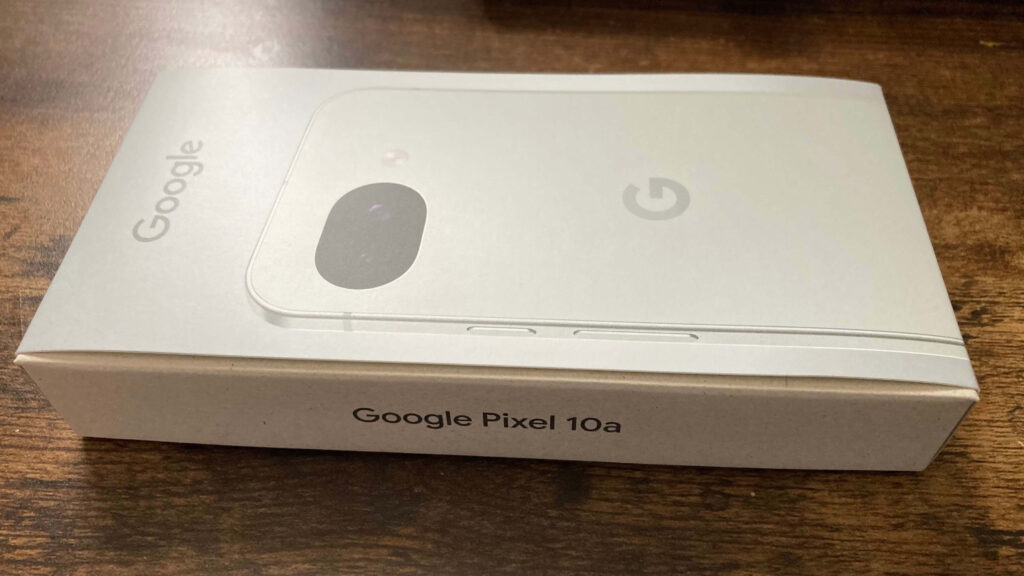 Pixel 10a 外箱