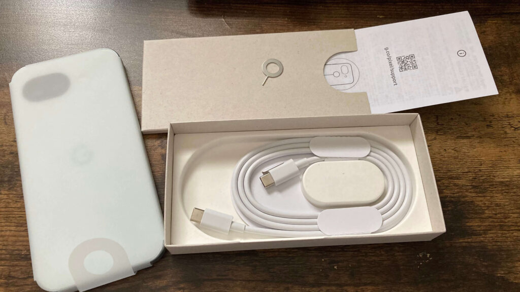 Pixel 10a 同梱物